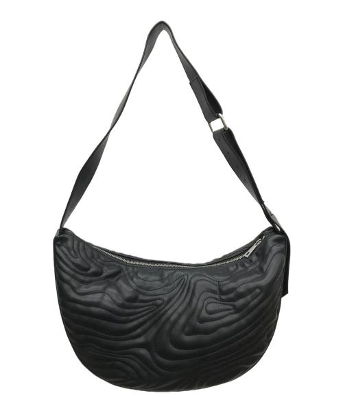 RIM.ARK（リムアーク）RIM.ARK (リムアーク) Map pattern quilting bag ブラックの古着・服飾アイテム