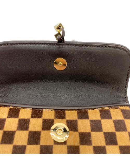 LOUIS VUITTON（ルイ ヴィトン）LOUIS VUITTON (ルイ ヴィトン) ダミエ ソバージュ ショルダーバッグ ブラウン×ベージュの古着・服飾アイテム