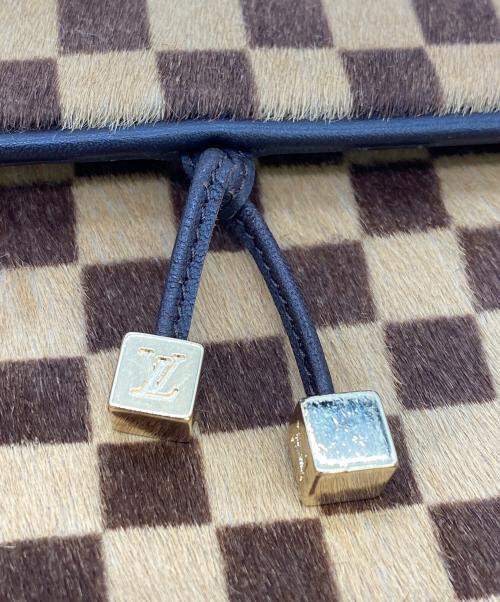 LOUIS VUITTON（ルイ ヴィトン）LOUIS VUITTON (ルイ ヴィトン) ダミエ ソバージュ ショルダーバッグ ブラウン×ベージュの古着・服飾アイテム