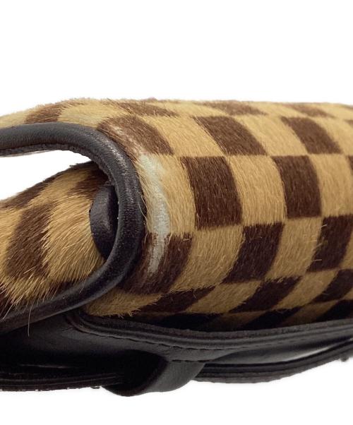 LOUIS VUITTON（ルイ ヴィトン）LOUIS VUITTON (ルイ ヴィトン) ダミエ ソバージュ ショルダーバッグ ブラウン×ベージュの古着・服飾アイテム