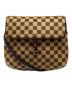 LOUIS VUITTON（ルイ ヴィトン）の古着「ダミエ ソバージュ ショルダーバッグ」｜ブラウン×ベージュ