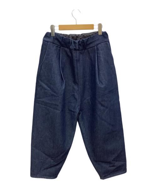 NO CONTROL AIR（ノーコントロールエアー）NO CONTROL AIR (ノーコントロールエアー) タックパンツ インディゴ サイズ:XSの古着・服飾アイテム