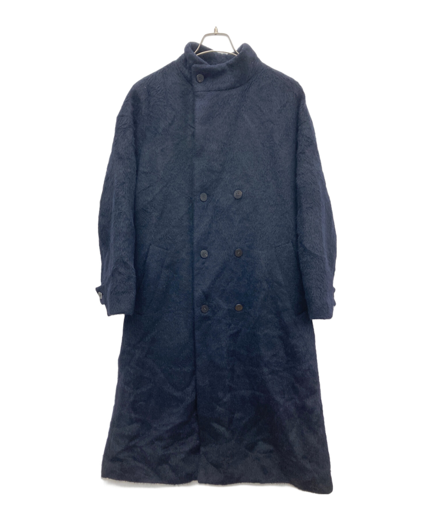 GALERIE VIE ネイビー コート セール】ライトメルトン チェスター
