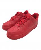 NIKEナイキ）の古着「AIR FORCE 1 07 LV8 1 university red」｜レッド