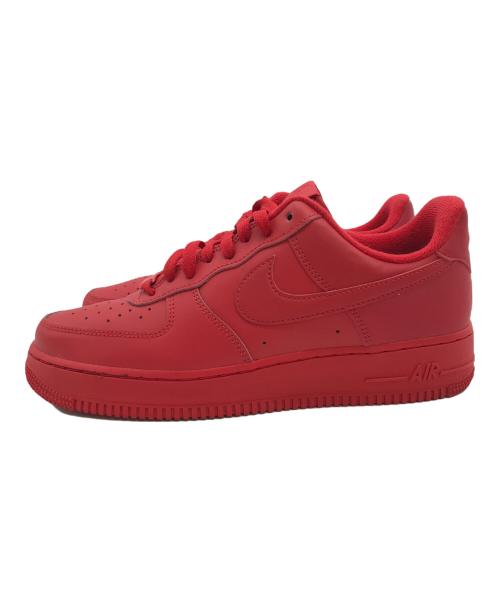 NIKE（ナイキ）NIKE (ナイキ) AIR FORCE 1 07 LV8 1 university red レッド サイズ:27cmの古着・服飾アイテム