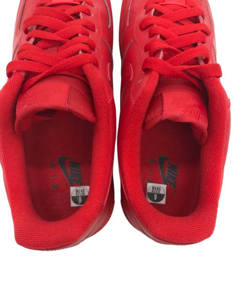 NIKE（ナイキ）NIKE (ナイキ) AIR FORCE 1 07 LV8 1 university red レッド サイズ:27cmの古着・服飾アイテム