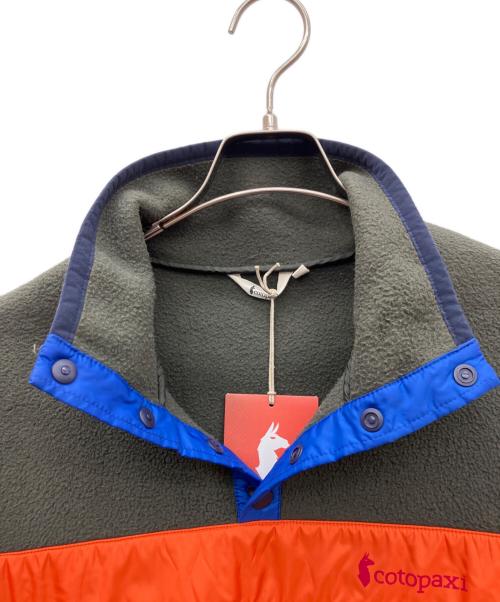 COTOPAXI（コトパクシー）COTOPAXI (コトパクシー) フリースジャケット カーキ×オレンジ サイズ:M 未使用品の古着・服飾アイテム