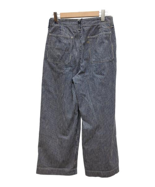 45R（フォーティファイブ・アール）45R (フォーティファイブ・アール) ペインターパンツ ネイビー×ホワイト サイズ:02の古着・服飾アイテム