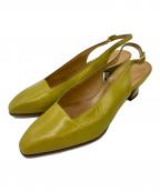 HERMESエルメス）の古着「パンプス」｜黄緑