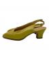 HERMES (エルメス) パンプス 黄緑 サイズ:35：8000円