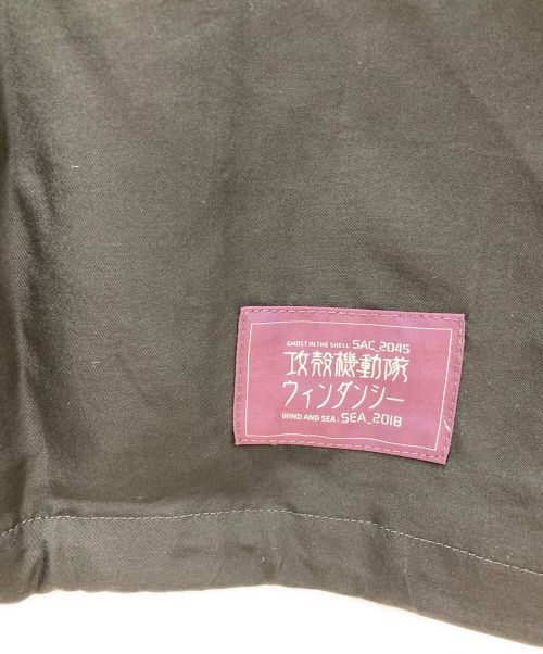 WIND AND SEA（ウィンダンシー）WIND AND SEA (ウィンド アンド シー) 攻殻機動隊 マウンテンパーカー ブラック サイズ:M 未使用品の古着・服飾アイテム