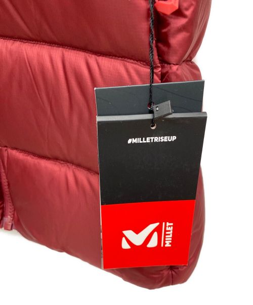 MILLET（ミレー）MILLET (ミレー) K ダウンジャケット レッド サイズ:JP L 未使用品の古着・服飾アイテム