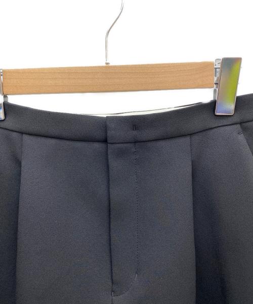 Adam et Rope（アダム エ ロペ）Adam et Rope (アダム エ ロペ) コクーンミディスカート ブラック サイズ:38 未使用品の古着・服飾アイテム