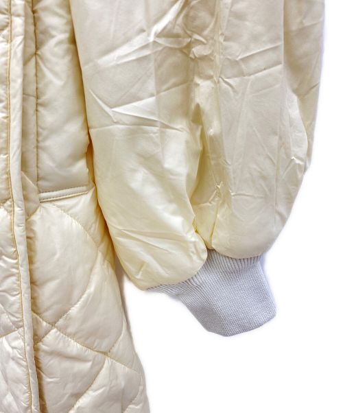 Adam et Rope（アダム エ ロペ）Adam et Rope (アダム エ ロペ) スタンドネックキルティングコート ベージュ サイズ:F 未使用品の古着・服飾アイテム