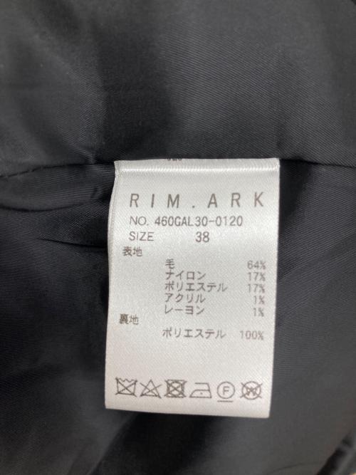 RIM.ARK（リムアーク）RIM.ARK (リムアーク) RIM.ARK　チェスターコート ブラック サイズ:38 未使用品の古着・服飾アイテム