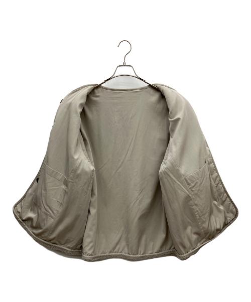 CLANE（クラネ）CLANE (クラネ) リバーシブルボアブルゾン グレー サイズ:Fの古着・服飾アイテム