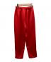 Adam et Rope (アダム エ ロペ) ウェーブサテンイージーパンツ レッド サイズ:Ｆ 未使用品：13000円