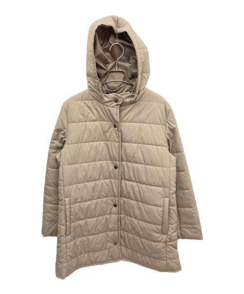 CROCODILE（クロコダイル）CROCODILE (クロコダイル) 2WAY中綿 ミドル丈コート ブラウン サイズ:L 未使用品の古着・服飾アイテム