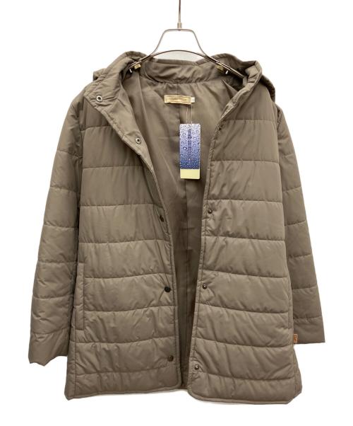 CROCODILE（クロコダイル）CROCODILE (クロコダイル) 2WAY中綿 ミドル丈コート ブラウン サイズ:L 未使用品の古着・服飾アイテム