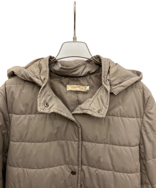 CROCODILE（クロコダイル）CROCODILE (クロコダイル) 2WAY中綿 ミドル丈コート ブラウン サイズ:L 未使用品の古着・服飾アイテム