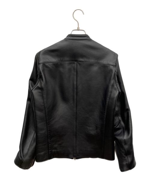 LIDnM（リドム）LIDnM (リドム) ラムレザージャケット ブラック サイズ:Sの古着・服飾アイテム