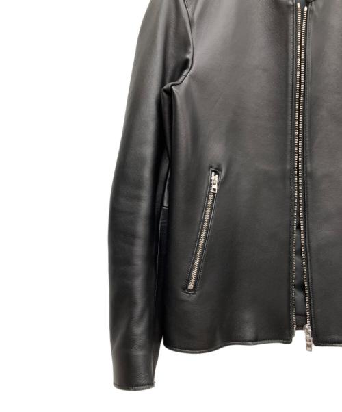 LIDnM（リドム）LIDnM (リドム) ラムレザージャケット ブラック サイズ:Sの古着・服飾アイテム