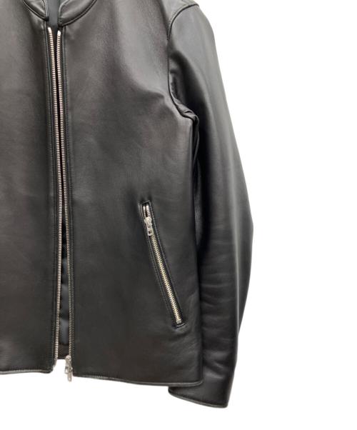 LIDnM（リドム）LIDnM (リドム) ラムレザージャケット ブラック サイズ:Sの古着・服飾アイテム