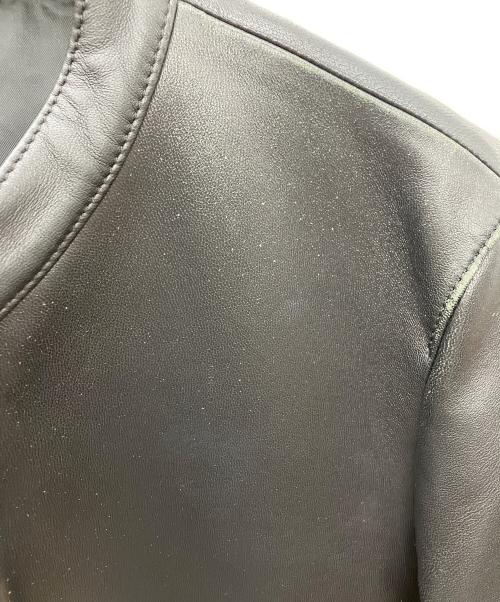 LIDnM（リドム）LIDnM (リドム) ラムレザージャケット ブラック サイズ:Sの古着・服飾アイテム