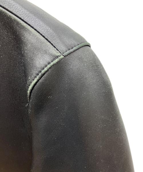 LIDnM（リドム）LIDnM (リドム) ラムレザージャケット ブラック サイズ:Sの古着・服飾アイテム