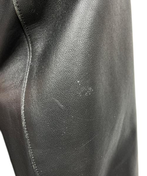 LIDnM（リドム）LIDnM (リドム) ラムレザージャケット ブラック サイズ:Sの古着・服飾アイテム