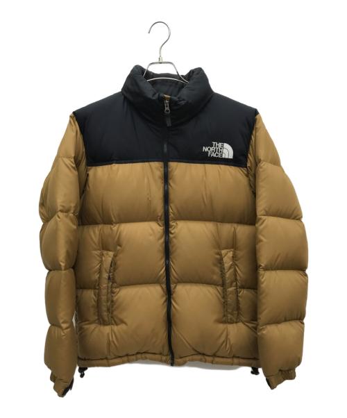 THE NORTH FACE（ザ ノース フェイス）THE NORTH FACE (ザ ノース フェイス) ヌプシジャケット ブラウン×ブラック サイズ:XLの古着・服飾アイテム