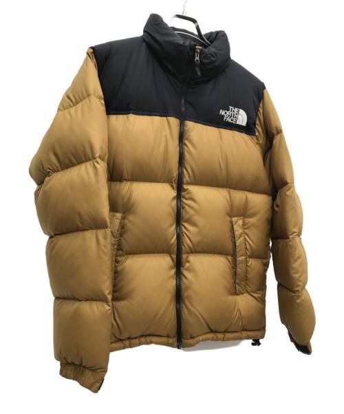 THE NORTH FACE（ザ ノース フェイス）THE NORTH FACE (ザ ノース フェイス) ヌプシジャケット ブラウン×ブラック サイズ:XLの古着・服飾アイテム
