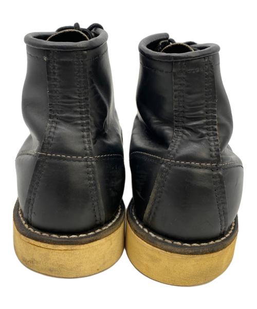 RED WING（レッドウィング）RED WING (レッドウィング) モックトゥブーツ ブラック サイズ:記載なしの古着・服飾アイテム