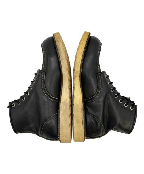 RED WING（レッドウィング）RED WING (レッドウィング) モックトゥブーツ ブラック サイズ:記載なしの古着・服飾アイテム