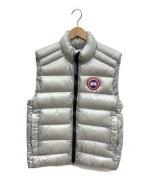 CANADA GOOSE（カナダグース）の古着「クロフトンベスト」｜ライトグレー