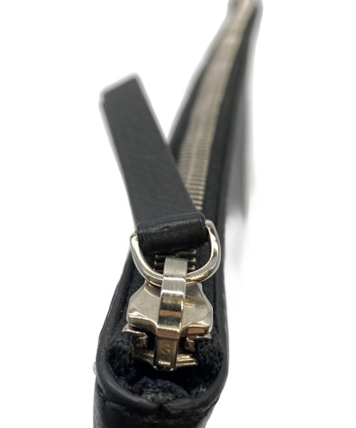 BALENCIAGA（バレンシアガ）BALENCIAGA (バレンシアガ) クラッチバッグ ブラック×ホワイトの古着・服飾アイテム