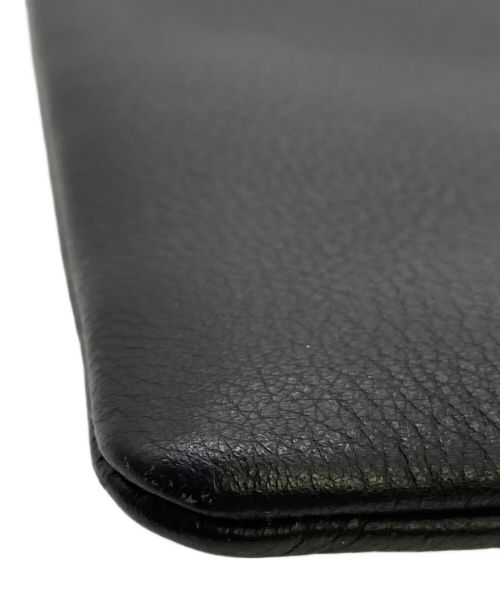 BALENCIAGA（バレンシアガ）BALENCIAGA (バレンシアガ) クラッチバッグ ブラック×ホワイトの古着・服飾アイテム