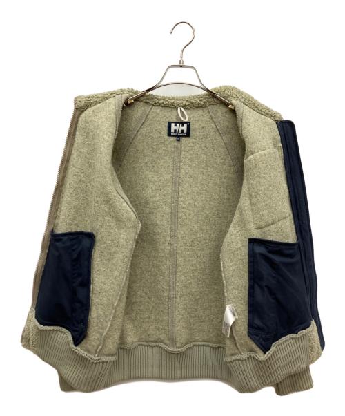 HELLY HANSEN（ヘリーハンセン）HELLY HANSEN (ヘリーハンセン) フリースジャケット ベージュ サイズ:Sの古着・服飾アイテム
