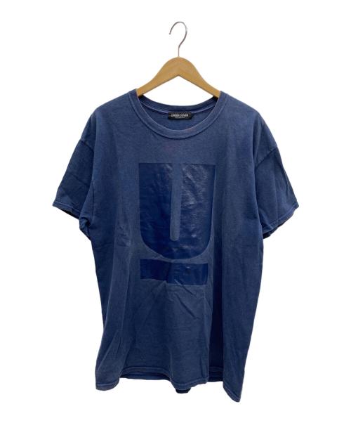 MADSTORE UNDERCOVER（マッドストア アンダーカバー）MADSTORE UNDERCOVER (マッドストア アンダーカバー) ロゴプリントTシャツ ネイビー サイズ:Lの古着・服飾アイテム