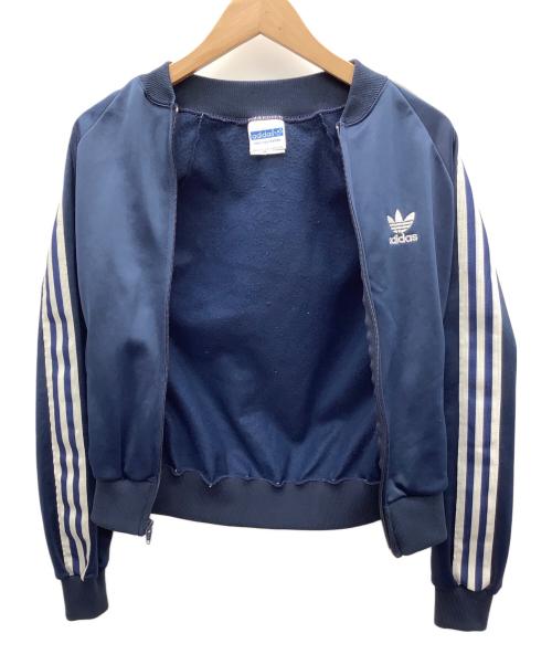 adidas（アディダス）adidas (アディダス) 80'sトラックジャケット ネイビー サイズ:Lの古着・服飾アイテム