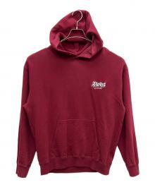 X-LARGE（エクストララージ）の古着「パーカー」｜レッド