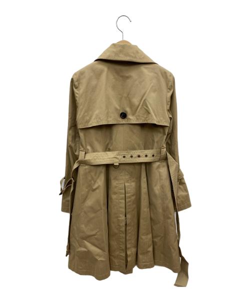 BURBERRY BLUE LABEL（バーバリー ブルー レーベル）BURBERRY BLUE LABEL (バーバリーブルーレーベル) トレンチコート ベージュ サイズ:36の古着・服飾アイテム