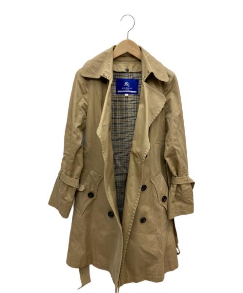 BURBERRY BLUE LABEL（バーバリー ブルー レーベル）BURBERRY BLUE LABEL (バーバリーブルーレーベル) トレンチコート ベージュ サイズ:36の古着・服飾アイテム