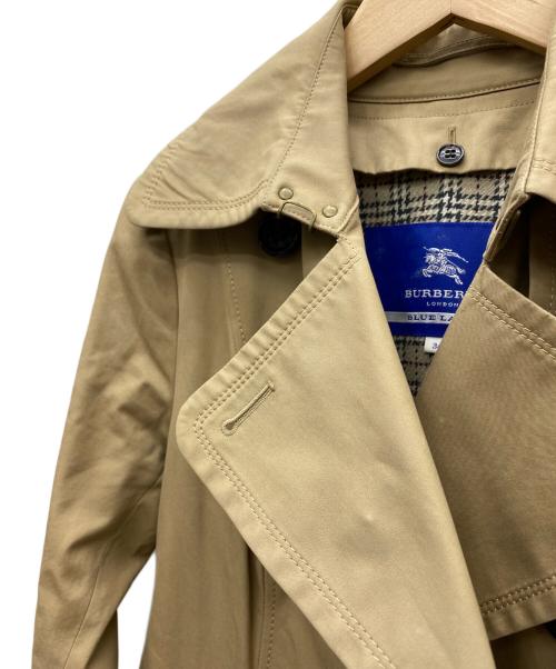 BURBERRY BLUE LABEL（バーバリー ブルー レーベル）BURBERRY BLUE LABEL (バーバリーブルーレーベル) トレンチコート ベージュ サイズ:36の古着・服飾アイテム