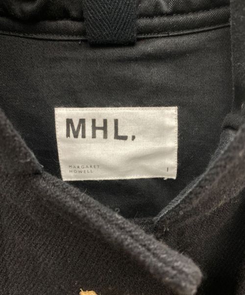 MHL（エムエイチエル）MHL (エムエイチエル) ダッフルコート ブラック サイズ:1の古着・服飾アイテム