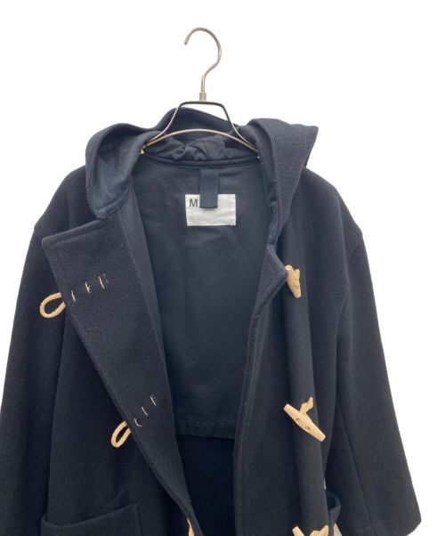 MHL（エムエイチエル）MHL (エムエイチエル) ダッフルコート ブラック サイズ:1の古着・服飾アイテム