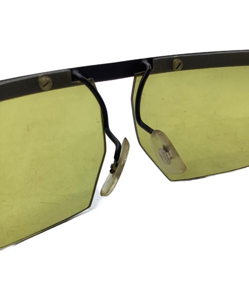 PORSCHE（ポルシェ）PORSCHE (ポルシェ) スポーツサングラス イエローの古着・服飾アイテム