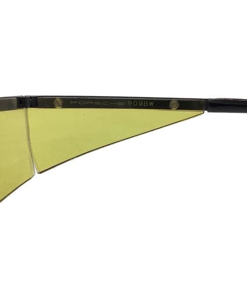 PORSCHE（ポルシェ）PORSCHE (ポルシェ) スポーツサングラス イエローの古着・服飾アイテム