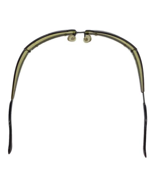 PORSCHE（ポルシェ）PORSCHE (ポルシェ) スポーツサングラス イエローの古着・服飾アイテム