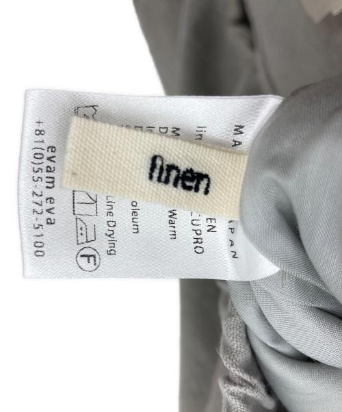 evam eva（エヴァムエヴァ）evam eva (エヴァムエヴァ) リネンパンツ グレー サイズ:men's 未使用品の古着・服飾アイテム